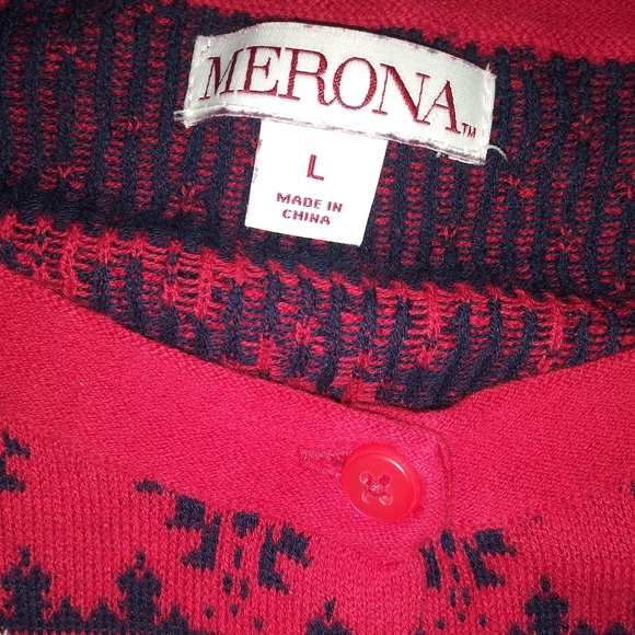 Merona Button up cardigan Large - Picture 5 of 5